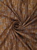 Brown Floral Design Semi Tussar Saree