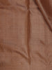 Brown Solid Design Pure Tussar Silk Saree