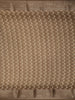Brown Floral Designed Chanderi Cotton Saree - Diadem