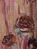 Brown Floral Designed Cotton Salwar Suit - Diadem