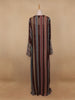 Brown Floral Designed Georgette Salwar Suit