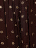Brown Floral Designed Georgette Salwar Suit