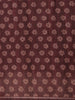 Brown Floral Designed Semi Tussar Saree - Diadem