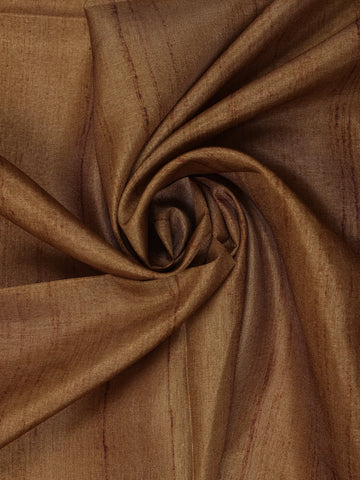 Brown Floral Printed Tussar Silk Saree - Diadem