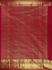 Brown Floral Woven Pure Kanchipuram Silk Saree - Diadem
