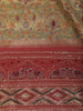 Brown Floral Woven and Stone Work Banarasi Silk Saree - Diadem