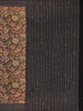 Brown Floral Designed Chanderi Cotton Saree - Diadem