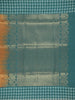 Brown Semi Tussar Silk Abstract Designed Saree - Diadem