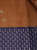 Brown Semi Tussar Silk Floral Designed Saree - Diadem
