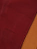 Brown Solid Design Satin Saree - Diadem