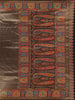 Brown Tissue Banarasi Saree With Paithani Border - Diadem