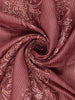 Brownish Maroon Striped Design Semi Tussar Saree