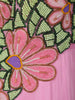 Bubblegum Pink Floral Beads Embroidered Design Net Fancy Lehenga with Choker Dupatta