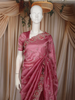 Bubblegum Pink Heave Sequins and Zardozi Embroidered Design Pure Tissue Organza Saree with Designer Border