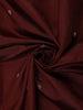 Burgundy Buttas Design Semi Tussar Saree