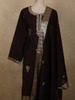 Burgundy Floral Butta Zari Woven Design Satin Straight Cut Salwar Suit with Dupatta