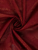 Burgundy Floral Woven Pure Kanchipuram Silk Saree