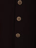 Burgundy Lion Head Motif Design Viscose Men's Suit - Diadem