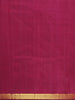 Burgundy Rain Drop Zari Woven Design Pure Kanchipuram Silk Saree with Zari Border