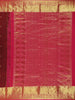 Burgundy Small Butta Woven Pure Kanchipuram Silk Saree