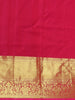 Burgundy Small Butta Woven Pure Kanchipuram Silk Saree