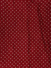 Burgundy Ajrak Print Mul Mul Cotton Saree - Diadem