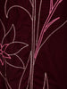 Burgundy Floral Designed Velvet Co Ord Salwar Suit - Diadem