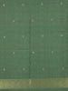 Burgundy Semi Tussar Silk Abstract Designed Saree - Diadem