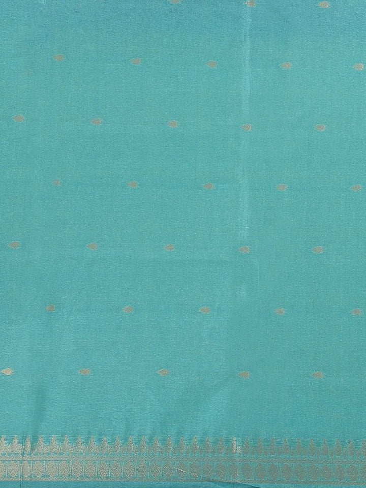 Burgundy Semi Tussar Silk Floral Designed Saree - Diadem