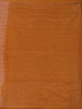 Burnt Orange Checked Design Woven Silk Saree - Diadem