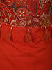 Burnt Orange Kalamkari Printed Design Cotton Straight Cut Salwar Suit with Dupatta