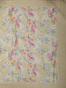 Butter Yellow Floral Printed Design Chiffon Fancy Saree with Designer Border