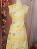Butter Yellow Floral Printed Design Cotton Straight Cut Salwar Suit