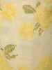 Butter Yellow Floral Printed Design Cotton Straight Cut Salwar Suit