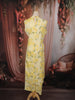 Butter Yellow Floral Printed Design Cotton Straight Cut Salwar Suit