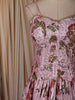 Candy Pink Floral Sequins Embroidered Design Satin Fancy Lehenga with Dupatta