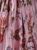 Candy Pink Floral Sequins Embroidered Design Satin Fancy Lehenga with Dupatta
