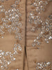Champagne Beige Abstract Sequins and Kartana Beads Embroidered Design Georgette Party Wear Palazzo Suit with Matching Choker Dupatta