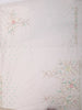 Champagne Beige Floral Vine Sequins and  Beads Embroidered Design Net Party Wear Saree with Designer Border