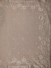 Champagne Beige Floral Zari Embroidered Design Chiffon Party Wear Saree with Zari Border