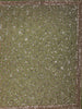 Champagne Gold All Over Heavy Sequins Embroidered Design Net Party Wear Saree with Matching Stitched Full Sleeve Designer Blouse