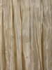 Champagne Ivory Floral Zari Embroidered Design Tissue Silk Gown with Dupatta