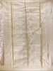 Champagne Gold Ikat Woven Tissue Silk Saree - Diadem