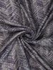 Charcoal Ash Grey Abstract Printed Design Semi Tussar Saree with Floral Border
