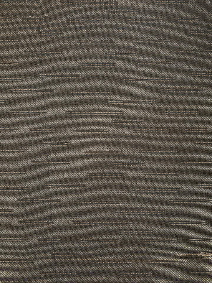 Charcoal Grey Minimal Design Woven Tissue Silk Saree - Diadem
