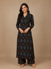 Black Abstract Designed Salwar Suit