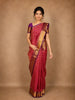 Pink Butta Woven Design Kanchipuram Silk Saree