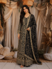Navy Blue Heavy Sequins Embroidered Design Net Mastani Lehenga With Long Jacket