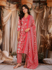 Pink Floral Printed Cotton Salwar Suit