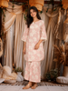 Onion Pink Floral Design Printed Cotton Salwar Suit